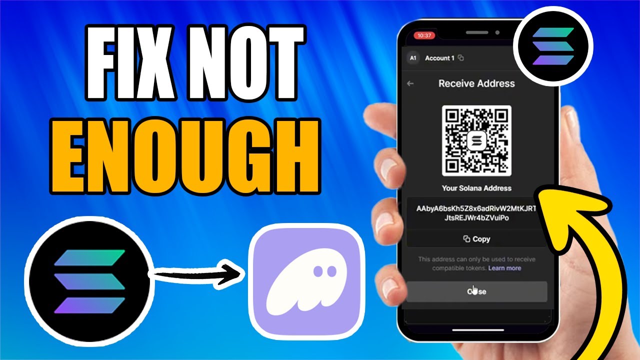 How To Fix Not Enough Sol Phantom Wallet - Easy Guide