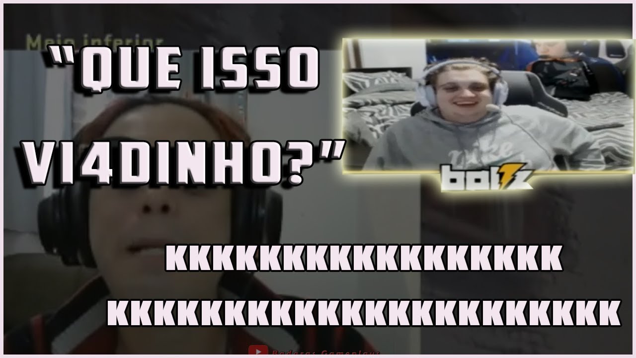 BOLTZ REAGINDO AOS VIDEOS DO VI4DINH0
