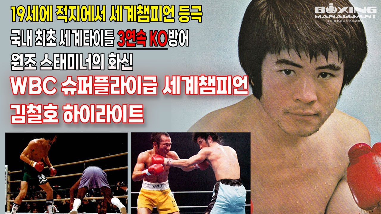 WBC 슈퍼플라이급 세계챔피언 김철호 하이라이트 / 金喆鎬(Chul Ho Kim) Highlights