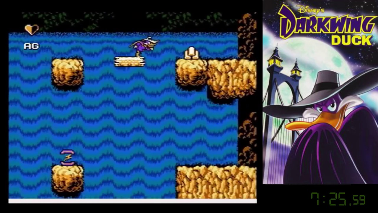 Darkwing Duck Speedrun in 16:50