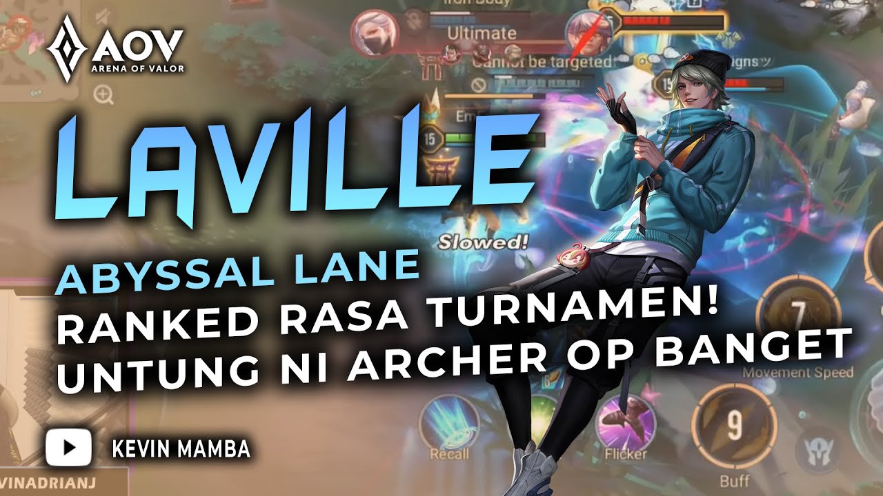 MAIN RANKED RASA TURNAMEN! LAVILLE ABYSSAL LANE KUAT BANGET SEKARANG!