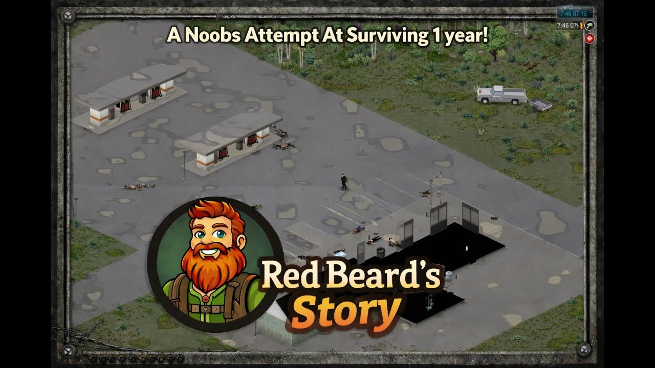 Trying To Survive 1000 Days In An Apocalypse | Project Zomboid| Red Beard's Story Pt.3