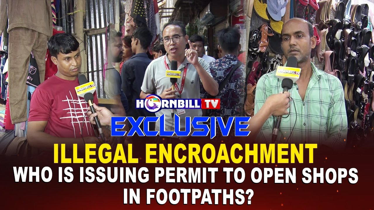 WHO IS ISSUING PERMIT TO OPEN SHOPS IN FOOTPATHS?