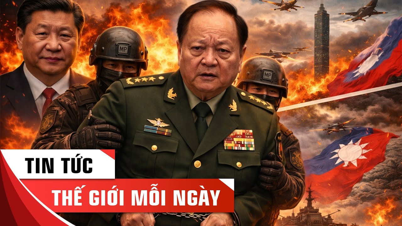 THỜI SỰ QUỐC TẾ NGÀY 24H : LƯU CHẤN LẬP BỎ TRỐN - ĐÀI LOAN THAY MÁU VŨ KHÍ - TIN TỨC MỚI NHẤT