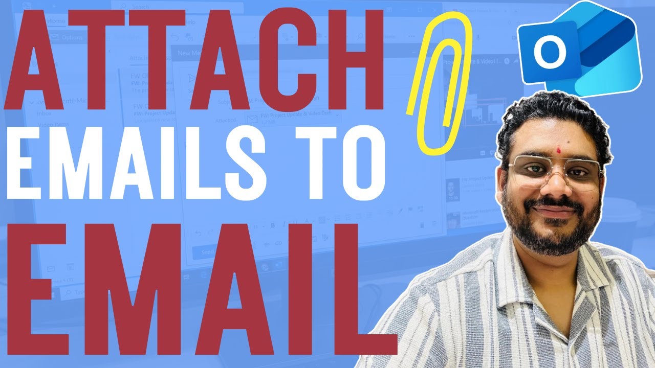 Как прикрепить электронное письмо в качестве вложения в НОВОМ Outlook?