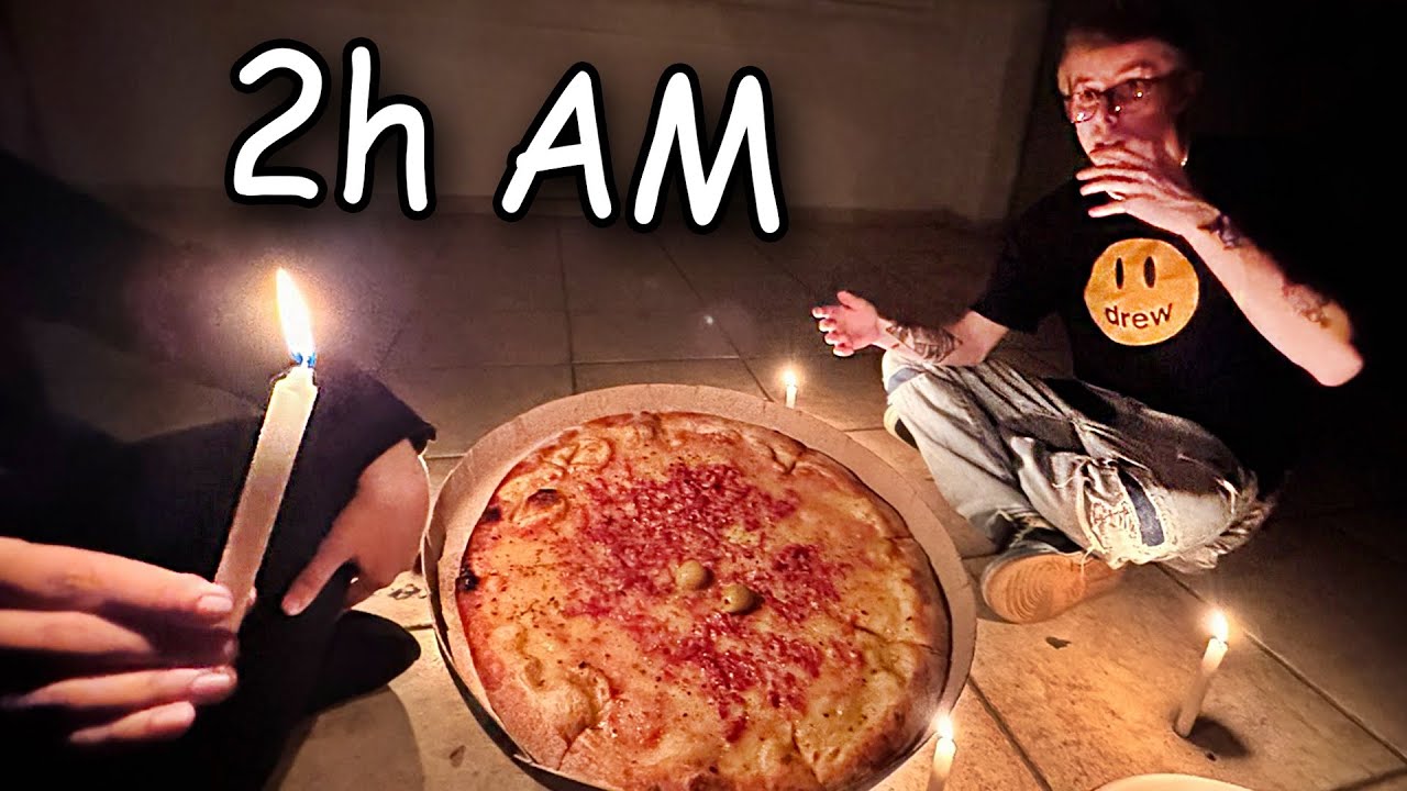 Invadimos um PRÉDIO ABANDONADO para comer PIZZA