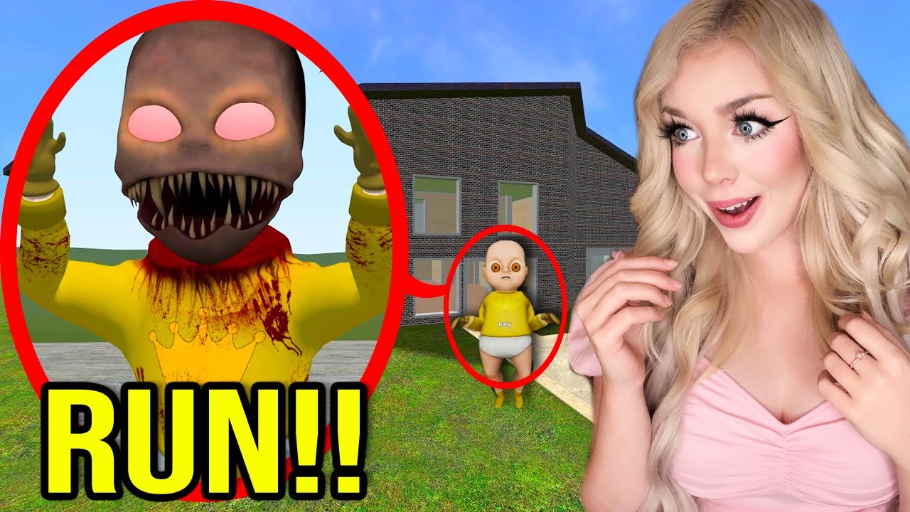 If You See CURSED BABY IN YELLOW Outside Your House, RUN AWAY FAST!!
