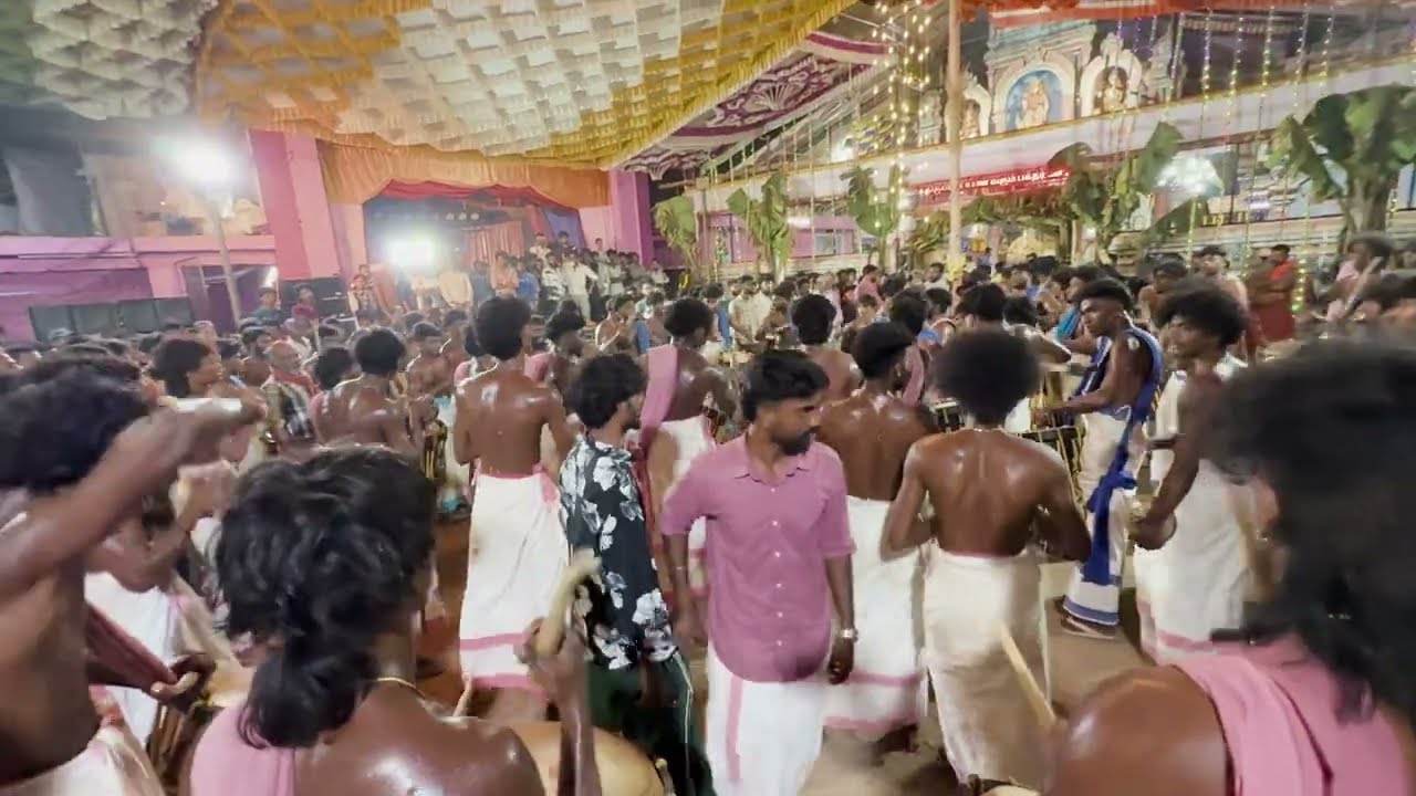 Sreelayam & Blue Machazzz 💞&💙 Singari melam Together Plays drums joining  Part - 2  #youtubevideo