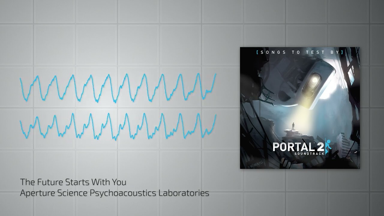 The Future Starts With You - Portal 2 OST - Visualised