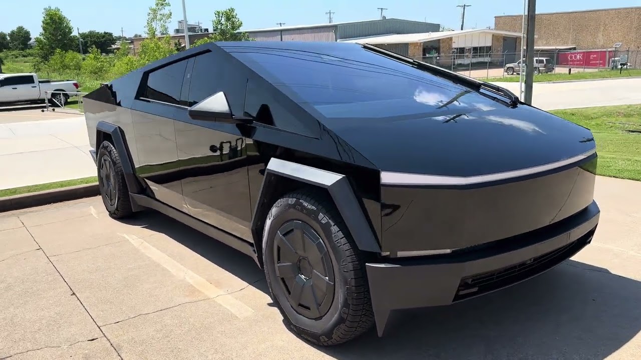 Tulsa Auto Wraps | White Glove Auto | Tesla Cyber Truck | Vinyl Wrap | Walk-around.