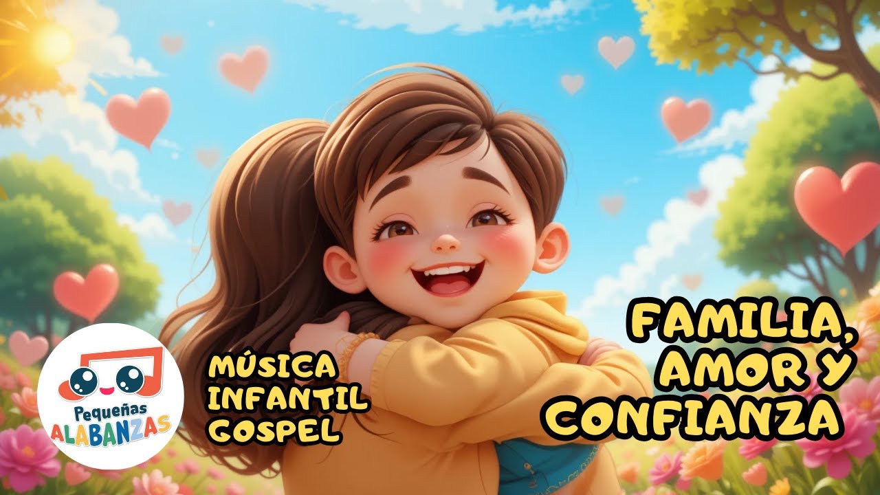 vol. 5 - Familia, Amor y Confianza - Canciones cristianas para niños - dibujos cristianos