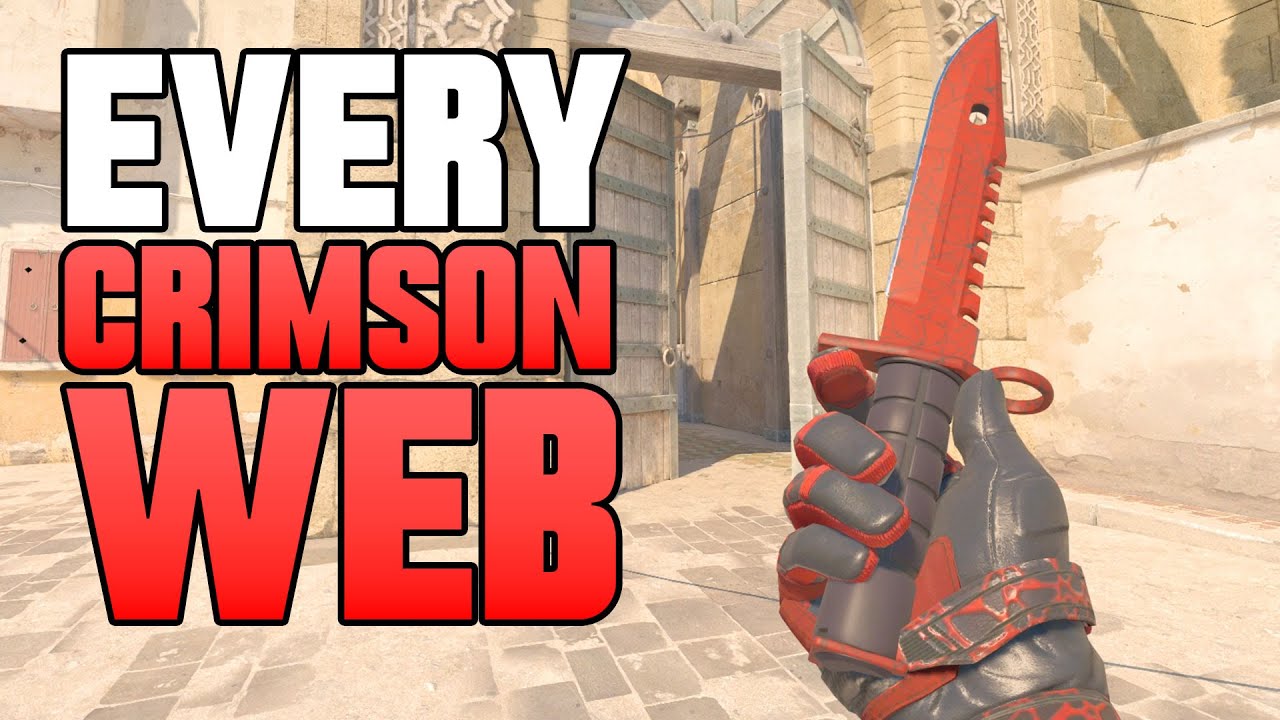 EVERY Crimson Web Knife in CS2 | CS2 Knife Gameplay