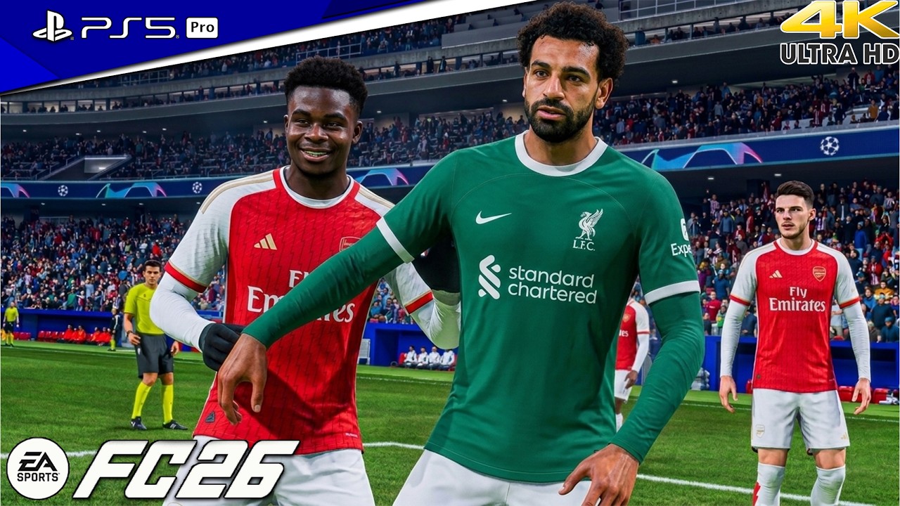 FC 26 - Arsenal vs. Liverpool - Premier League 25/26 Full Match | PS5™ Pro [4K60]
