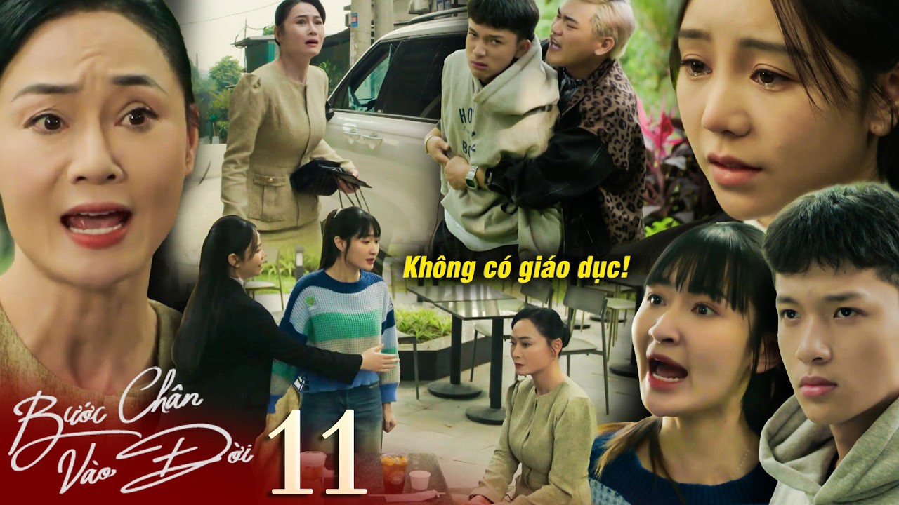 BƯỚC CHÂN VÀO ĐỜI - 11 | Trang đ.iên t.iết combat với bà Dung, Minh phá xe ô tô trả thù cho chị gái