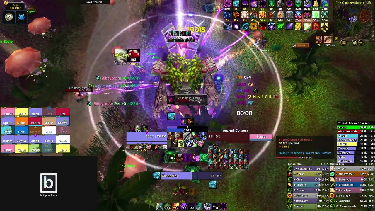 Hard Mode Freya, Affliction Warlock PoV | WotLK Classic Ulduar PTR