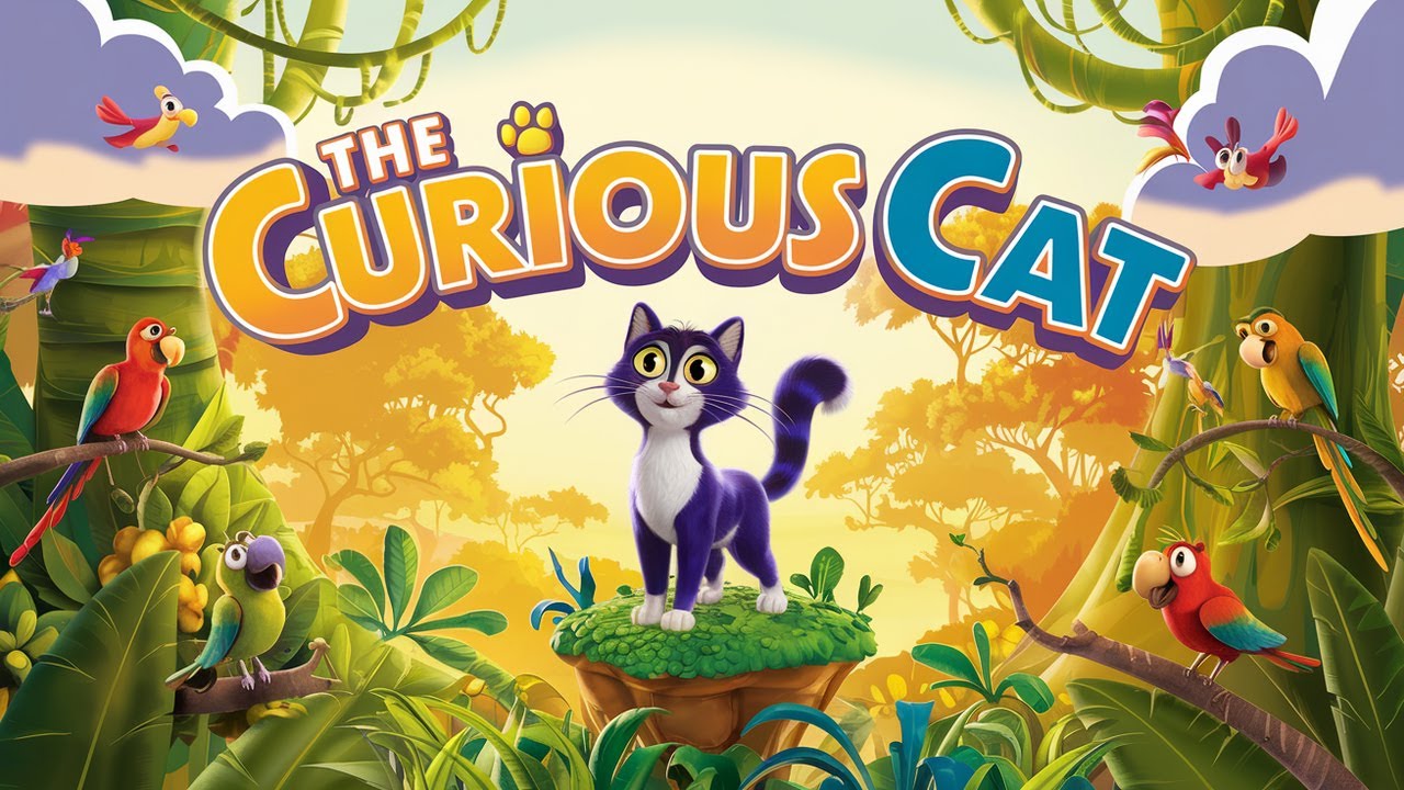 The Curious Cat | Fun Animal Song for Kids to Explore & Play!