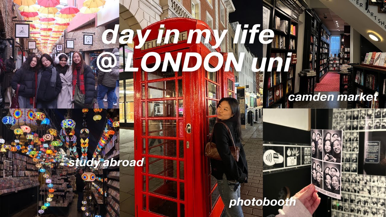 DAY IN MY LIFE as a STUDY ABROAD student in LONDON | uni vlog