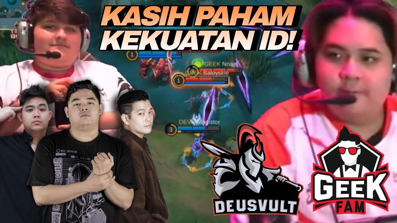 LETS GO GEEKFAM !! KASIH PAHAM !! GEEK VS DEUSVULT MATCH 1 - M5