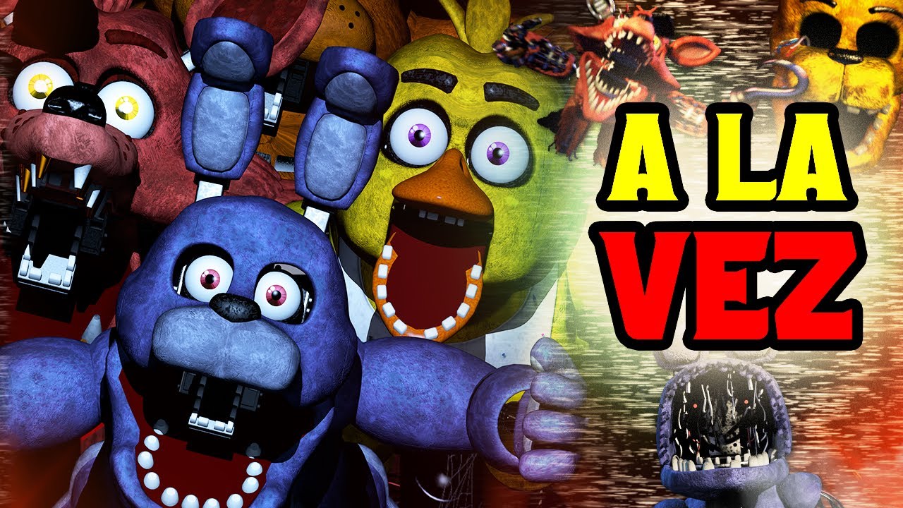 ¿Qué Pasa Si Varios Animatronicos te MATAN a La Vez? || Experimentos de FNAF #5