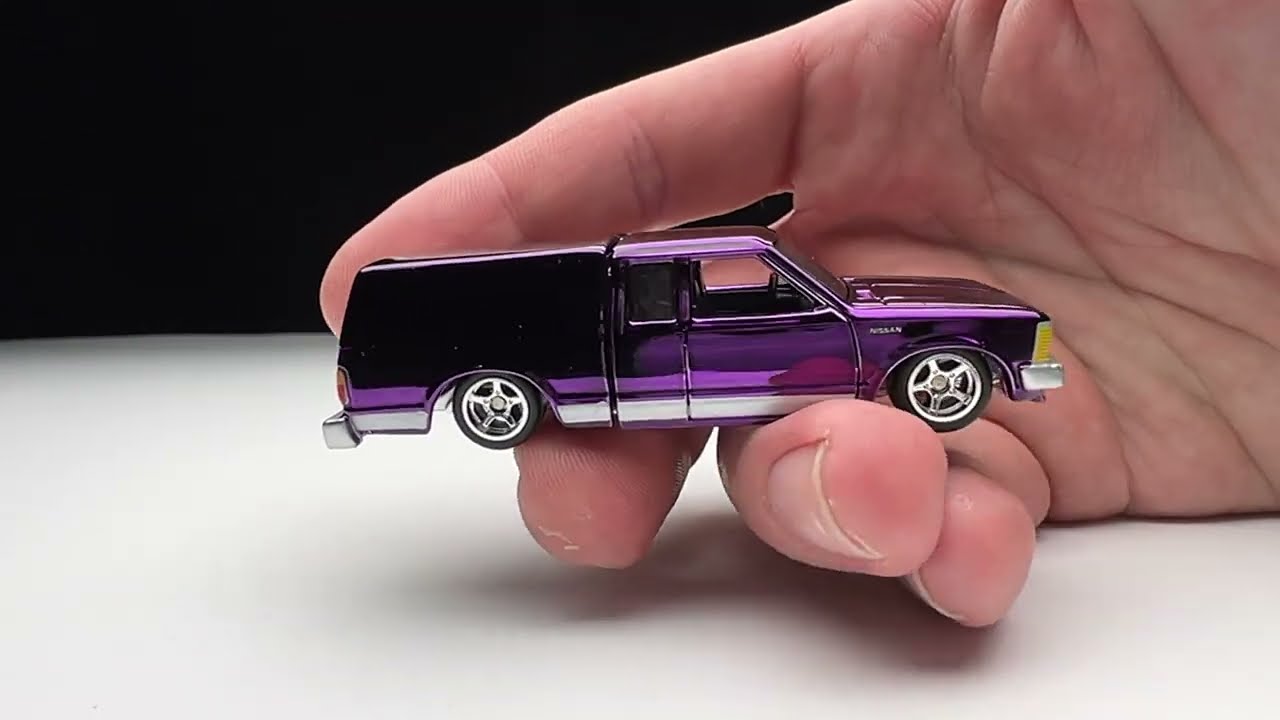 1986 Nissan 720 King Cab Lowrider Hot Wheels RLC Review and Thoughts