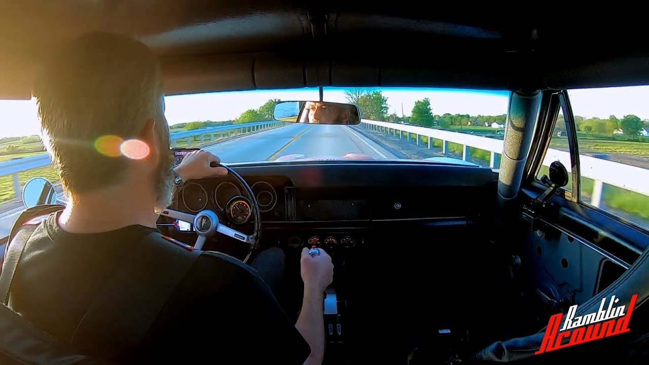 Driving 1968 Pontiac GTO 400 V8