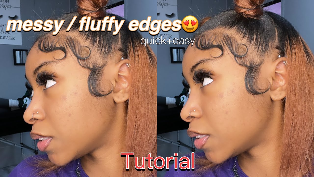 How To: Messy/Fluffy Edges Tutorial😍
