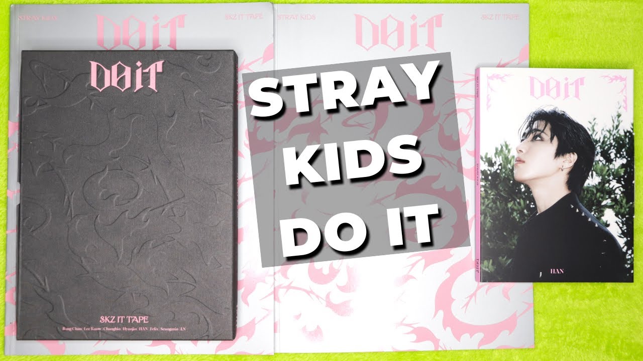 #распаковка Stray Kids - Do It Лимитная, Регулярная и Аккордеон Предзаказки BDM, Aladin и DMM