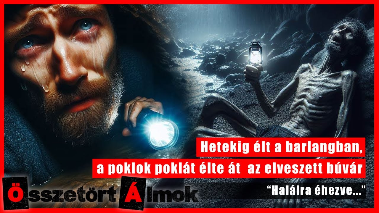 Hetekig élt a barlangban, a poklok poklát élte át az elveszett búvár - Összetört Álmok 6.