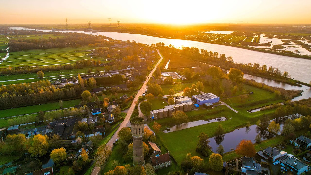 Watertoren Krimpen Aan De Lek - Drone (4K)