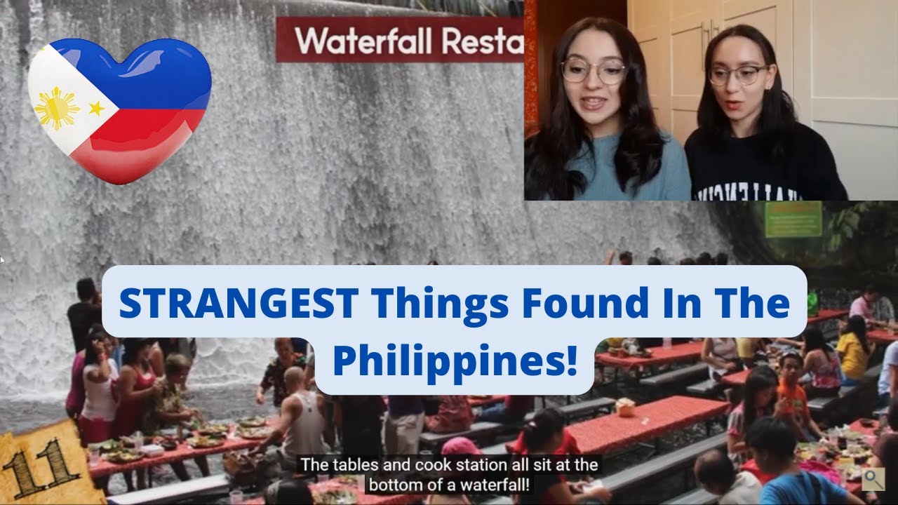 Moroccan twins react to STRANGEST Things Found In The Philippines! #philippines