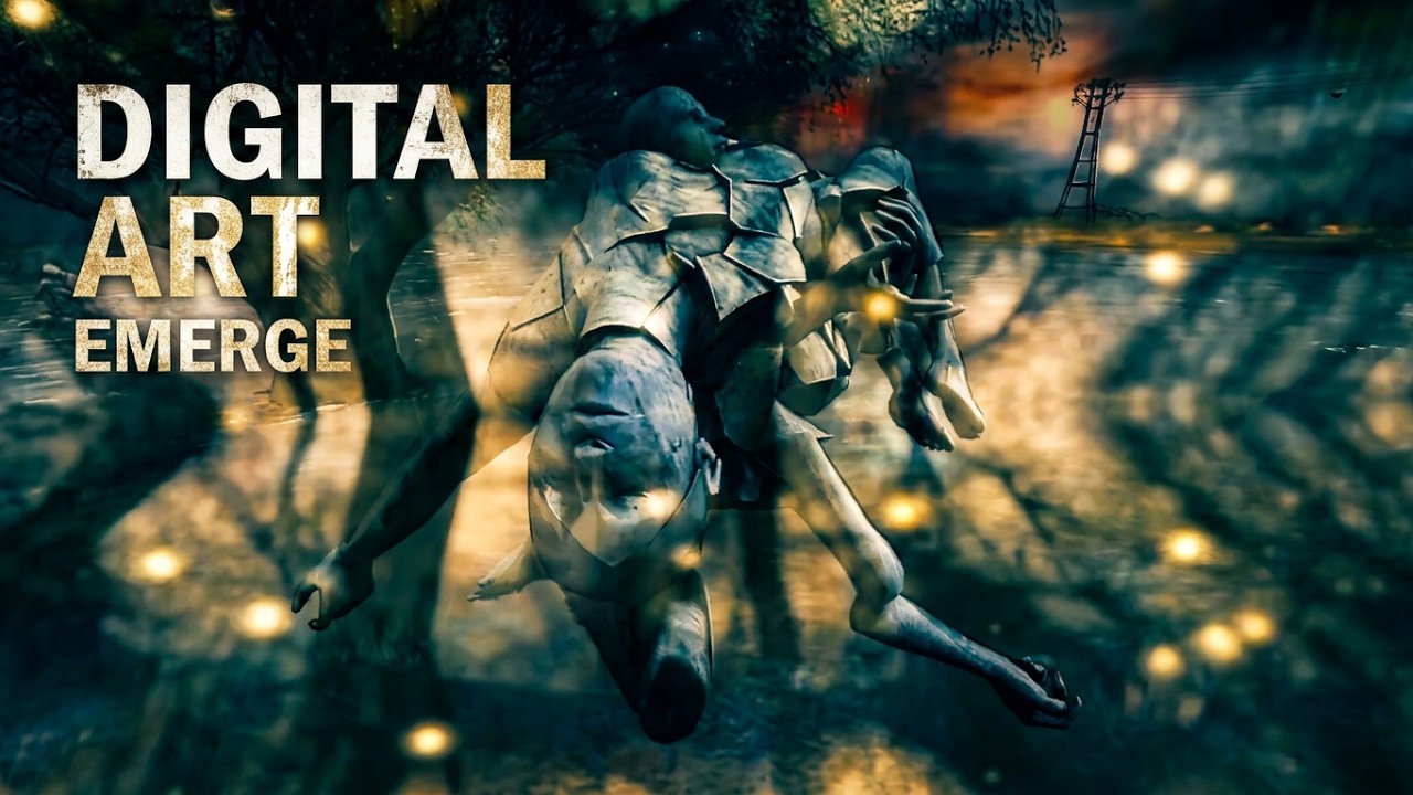 EMERGE: Digital Art by Mistero Hifeng with Music by Yadleen | 2023 Machinima