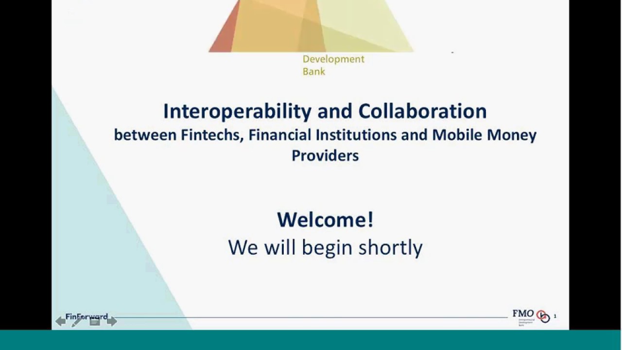 Interoperability and collaboration between Fintechs, Financial Institutions & Mobile Money Providers