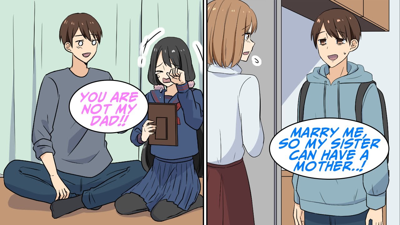 My neighbor saw me taking care of my sister and invited us over for dinner [Manga Dub]