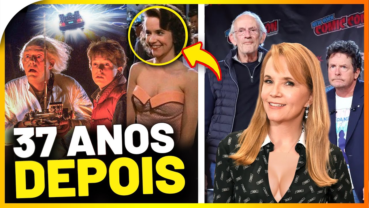 Como estão os atores DE VOLTA PARA O FUTURO 1985 (Antes e Depois) Por onde andam?