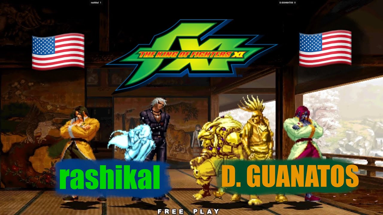 The King of Fighters XI - 🇺🇸 rashikal v. D GUANATOS 🇺🇸 - FT5 - 2/13/2026
