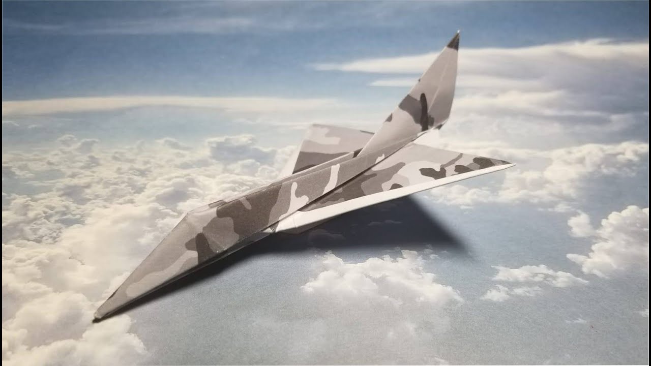 Cobra Origami Fighter Jet Tutorial