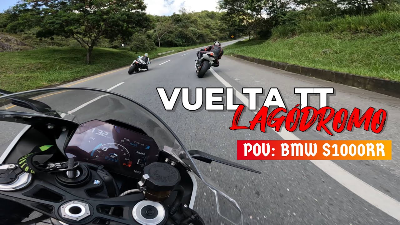 Candeleo en la S1000RR 🦈 - Vuelta TT Lag&oacute;dromo 🔥🏁🤯