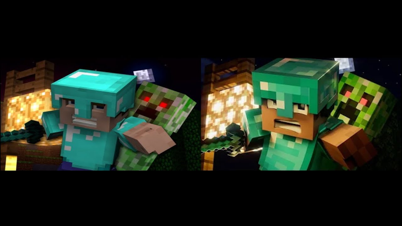 revenge old and new animation side by side