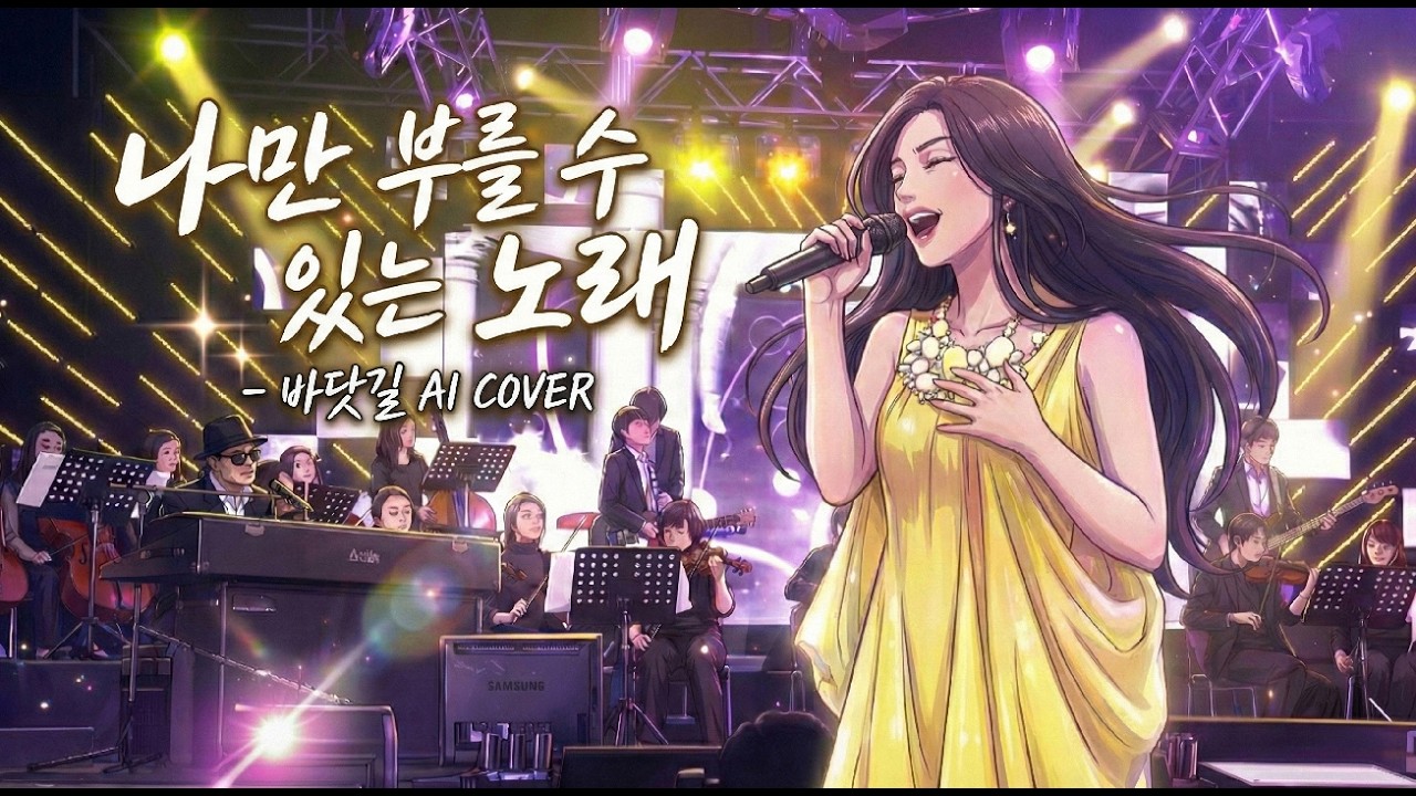 [바닷길] - [나만부를수있는노래]  (AI Cover) | 개취레코드