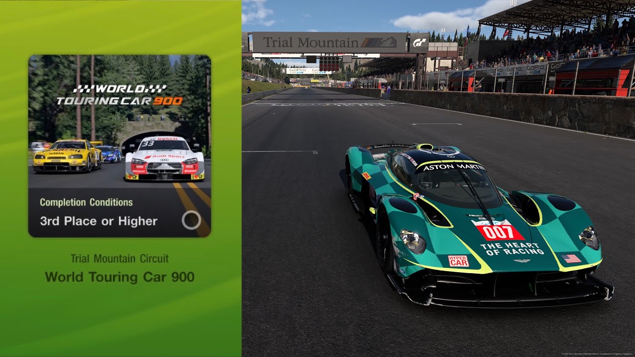 Dominating Trial Mountain | GT7: World Touring Car 900