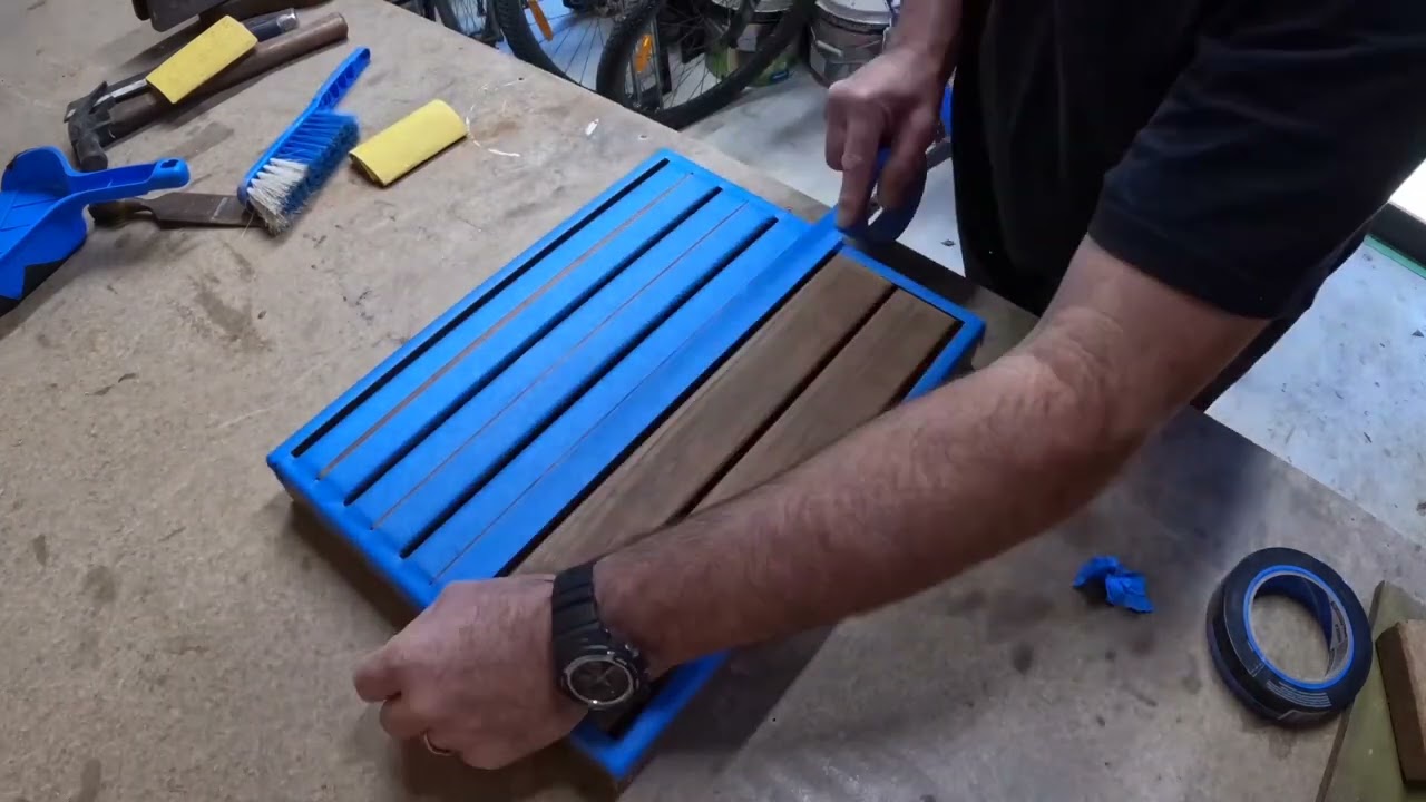 Making a weather cover for the instruments