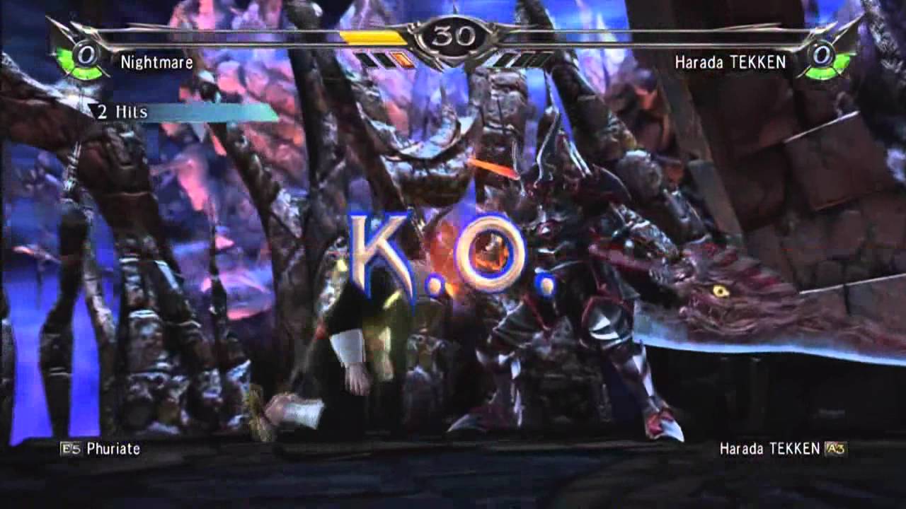 Soul Calibur 5 :: Nightmare VS Harada TEKKEN :: Phuriate