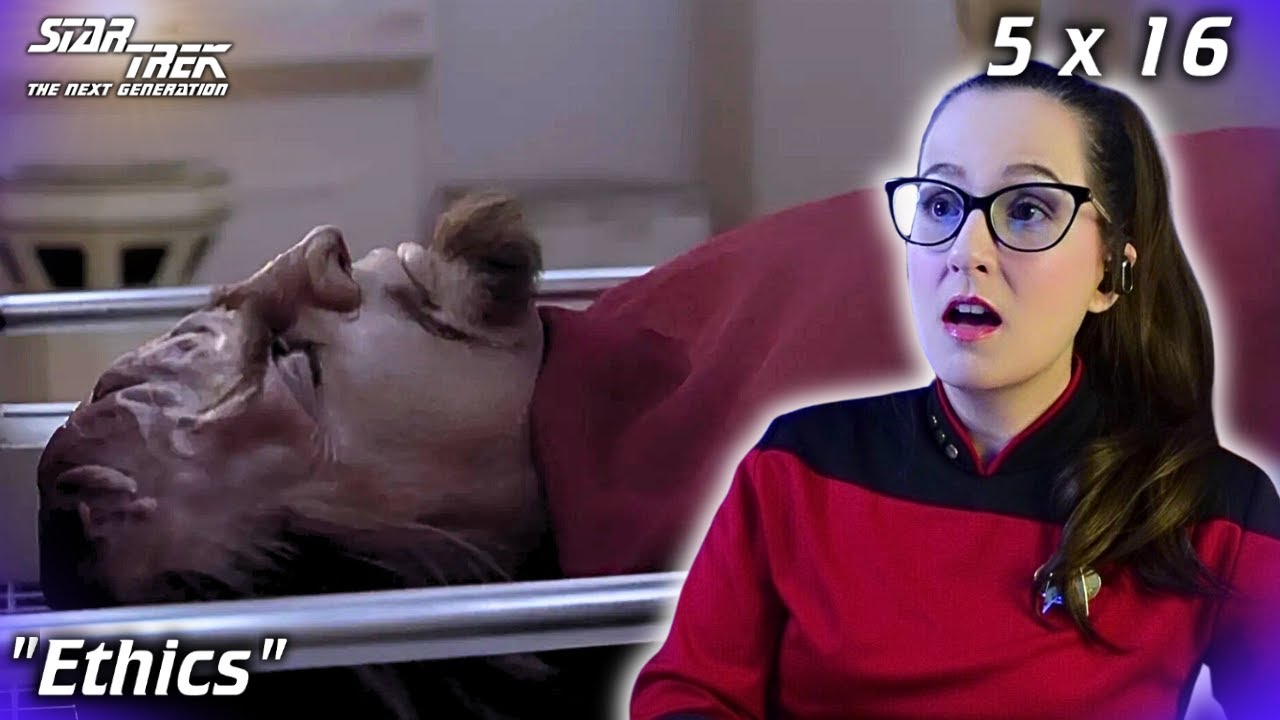🖖Star Trek: The Next Generation 5x16 Ethics REACTION