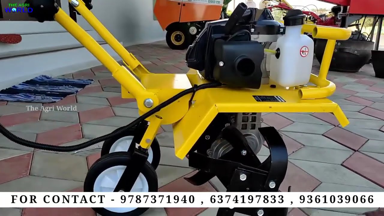 KK IC 6320 mini weeder/ new Launching/assembling video/62 cc baby weeder/the agri world