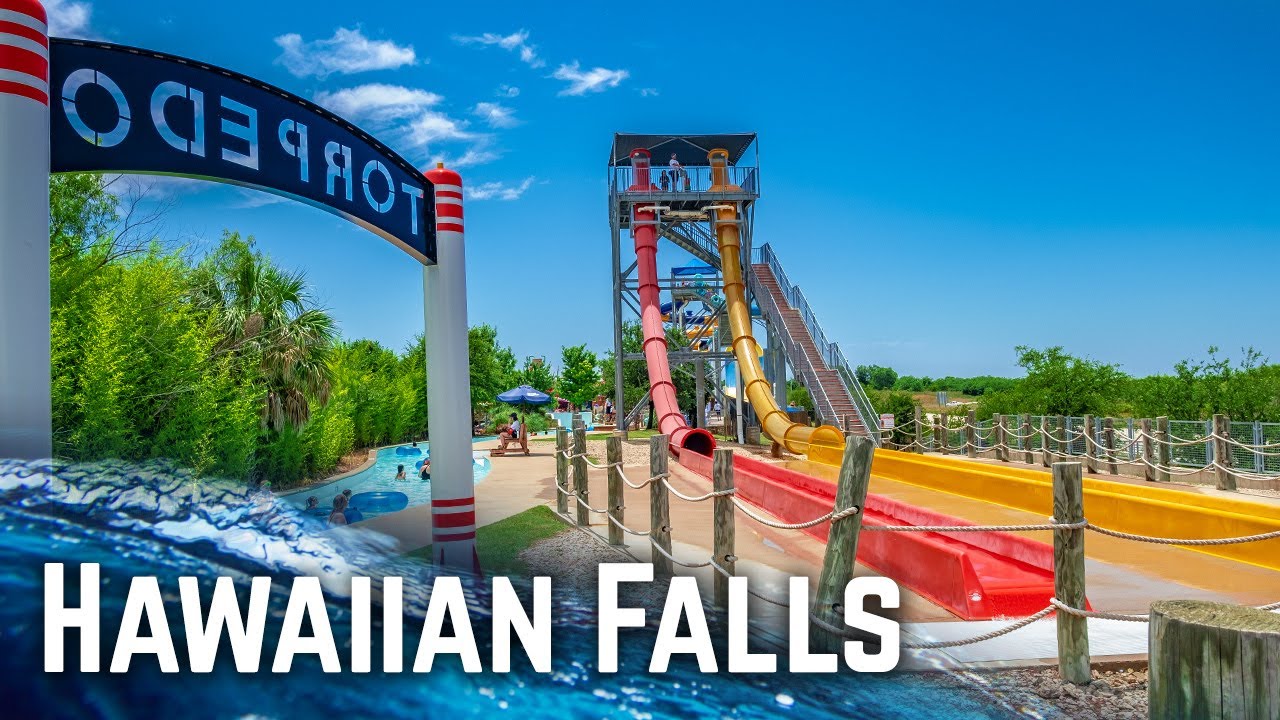 GIANT WATER PARK: Hawaiian Falls Mansfield | All Waterslides