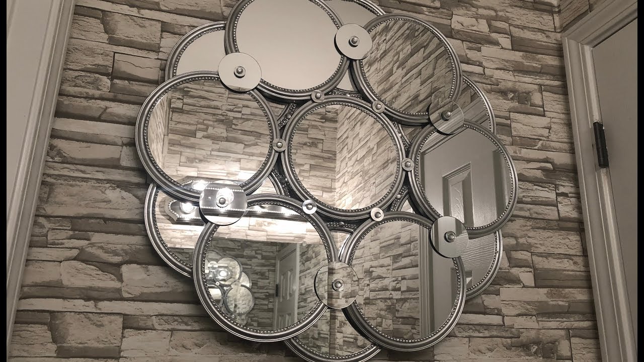 Dollar Tree DIY || Huge 28” Decorative Wall Mirror