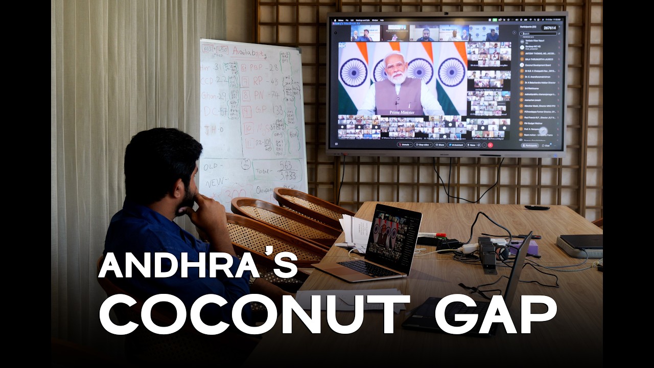 Andhra's Coconut Agriculture | Coconut Promotion Scheme #agriculture #coconutfarming #andhrapradesh