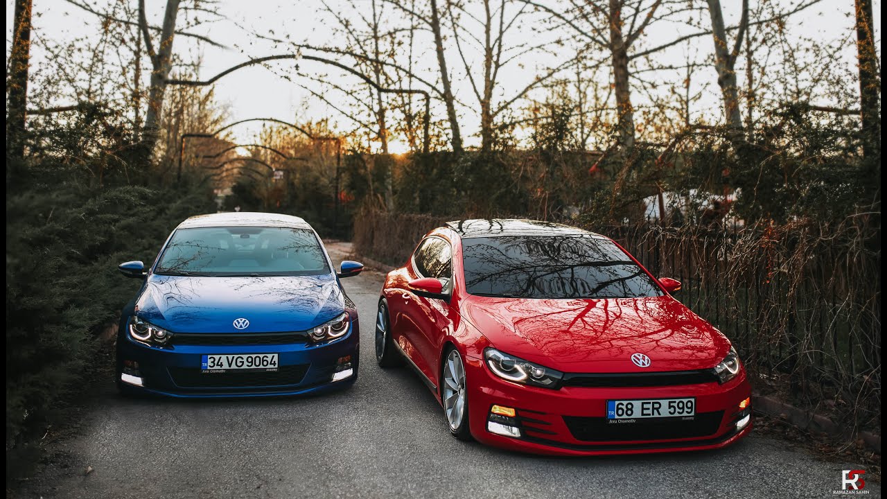 Blue & Red VW Scirocco I HD