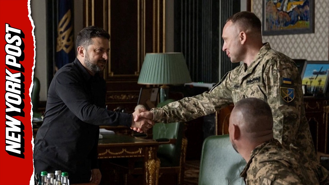 What Zelensky's New Army Chief Means for Ukraine's War Effort