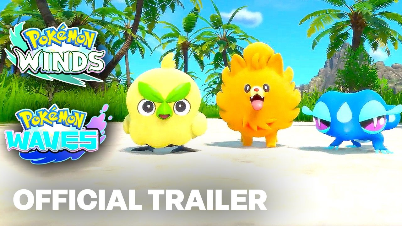 Pokemon Winds and Pokemon Waves - Official Announcement Trailer